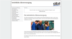 Desktop Screenshot of bav-plattform.de